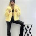 pelliccia foderata lemon